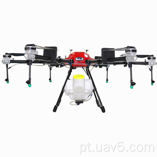 25L de pulverização de pesticidas drones agrícolas com bicos de 6pcs